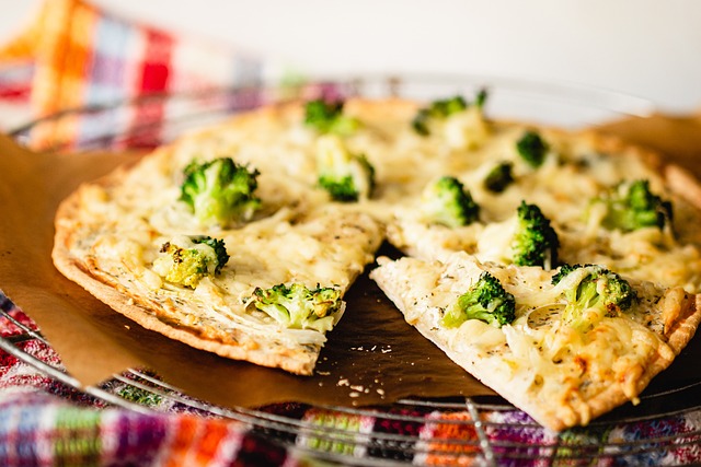 Tarte au brocoli et tomates